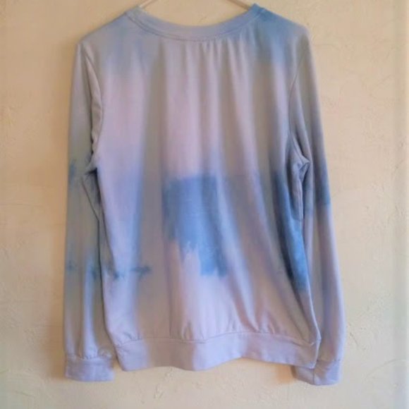 Blue Sky Custom Cat Sweat shirt-One of a kind - Picture 2 of 2